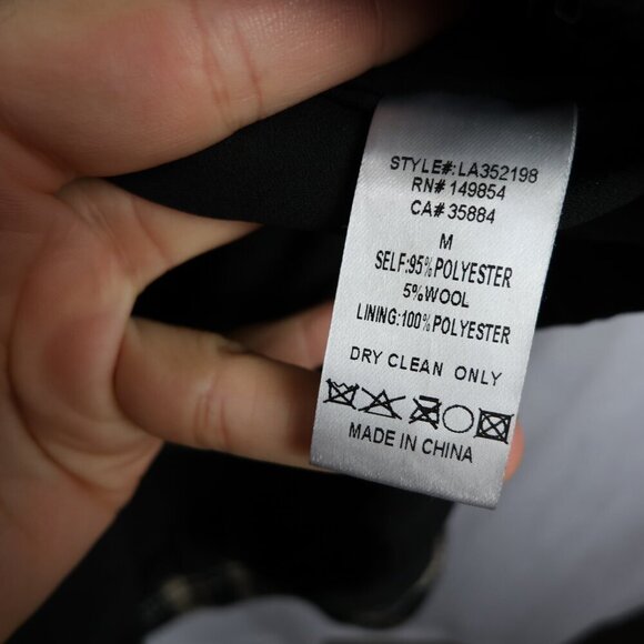 Anthropologie Sage The Label Plaid Shacket - Neutral Brown - Size Medium - Picture 9 of 11